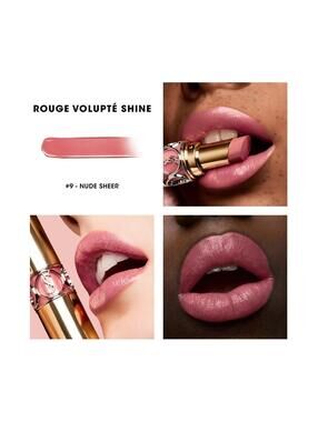 9-YSL Rouge Volute Shine oil-in-stick Shine lip color